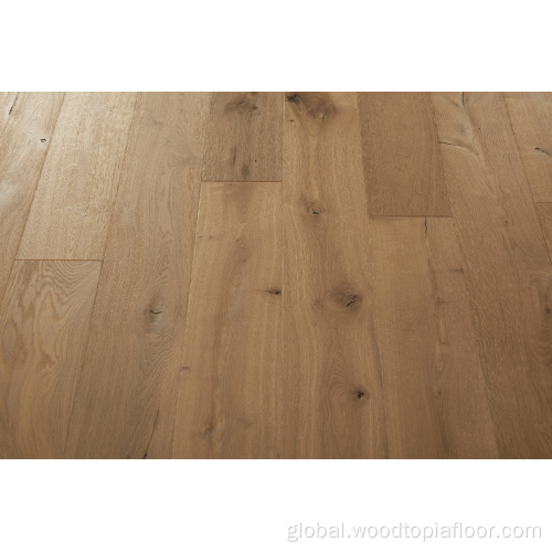 Brown Color Wood Floors Indoor Use traditional european oak engineered hand-scraped Manufactory